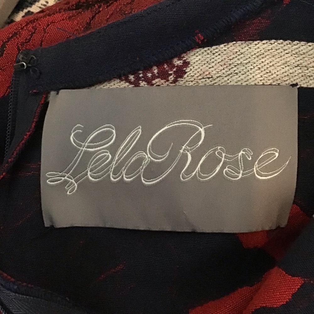Lela Rose Dress Poppy Floral Print - Picture 10 of 10